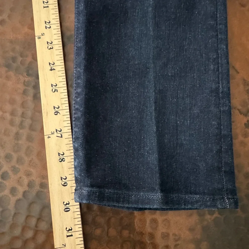 Polo Ralph Lauren Sullivan Slim Jeans Men 36x30 Dark Wash Stretch Denim Distress